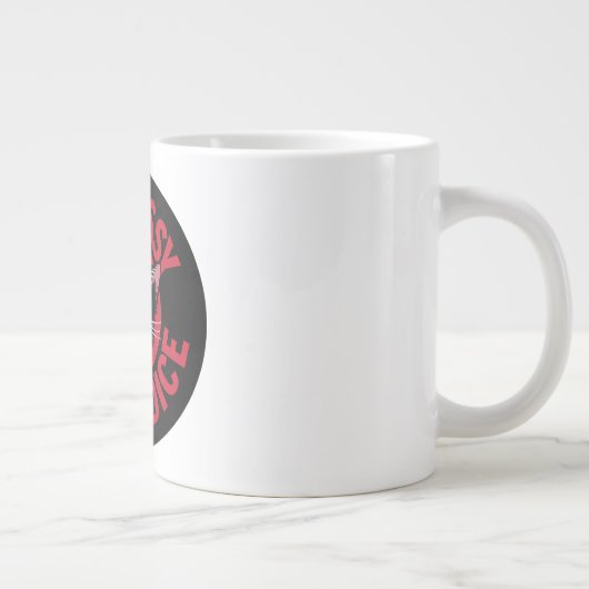 Tasse Géante Mon chat mon choix (Droite)
