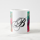 TASSE GÉANTE MONOGRAMME DE CHARME (Devant)