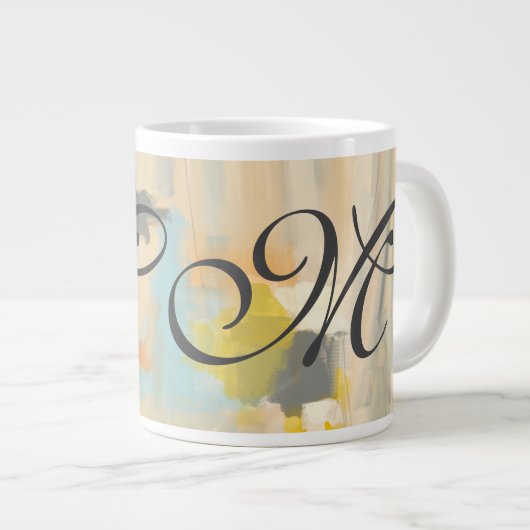 Tasse Géante Monogramme | Sacré II (Devant droit)