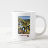 Tasse Géante Monsal Dale, train et viaduc British Rail (Droite)