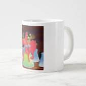 Tasse Géante Monstre de fiole d'expérimentation scientifique (Devant droit)