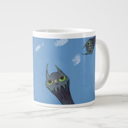 Tasse Géante Monstres bleus (Devant droit)