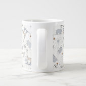 Tasse Géante motif 2 de griffonnage (Dos)