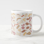 Tasse Géante Motif 2 de nourriture (Droite)