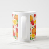 Tasse Géante motif Abstrait aux fraises (Dos)
