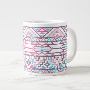 Tasse Géante Motif aztèque géométrique Abstrait 3