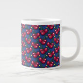 Tasse Géante Motif Cerise (Droite)