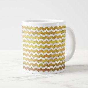 Tasse Géante Motif Chevron Ananas