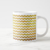 Tasse Géante Motif Chevron Ananas (Droite)
