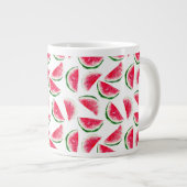 Tasse Géante Motif Cute Ananas & Watermelon (Devant droit)