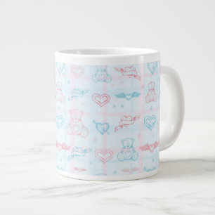 Tasse Géante motif de bébé avec l'ours de nounours