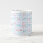 Tasse Géante motif de bébé avec l'ours de nounours (Devant)
