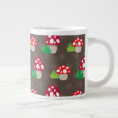 Tasse Géante motif de champignons (Droite)