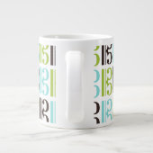 Tasse Géante Motif de clef d'alto (Dos)