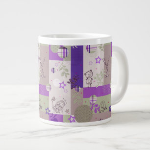 Tasse Géante Motif de courtepointe