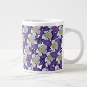 Tasse Géante Motif de fleurs Columbine (Droite)