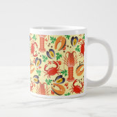 Tasse Géante Motif de fruits de mer (Droite)