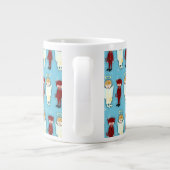 Tasse Géante Motif de l'Ange contre le diable (Dos)