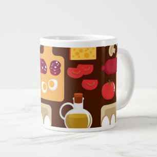 Tasse Géante Motif de pizza