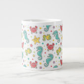 Tasse Géante motif des créatures de mer (Devant)