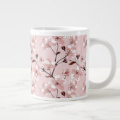 Tasse Géante Motif des fleurs de cerisiers (Droite)