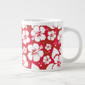 Tasse Géante Motif des fleurs d'Hibiscus (Droite)