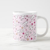Tasse Géante motif des rayures kawaii (Droite)