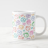 Tasse Géante motif des sourires (Droite)