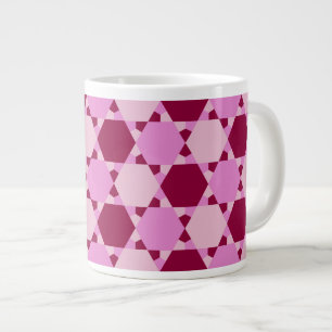 Tasse Géante Motif d'illusion optique Girly Pink