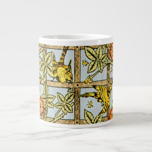 Tasse Géante Motif d'oiseaux et de fleurs de William Morris