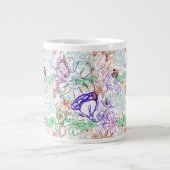 Tasse Géante Motif floral 8 (Devant)