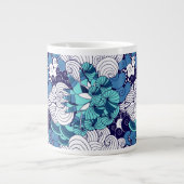 Tasse Géante Motif funky Seashell (Devant)
