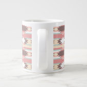 Tasse Géante motif géométrique de style aztèque 2 (Dos)
