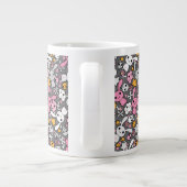 Tasse Géante motif gris de kawaii (Dos)