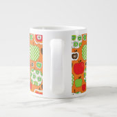 Tasse Géante Motif mignon d'illustration de pomme (Dos)