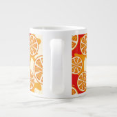 Tasse Géante motif orange (Dos)