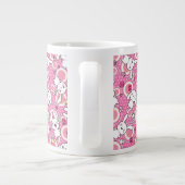 Tasse Géante motif rose kawaii (Dos)