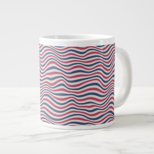 Tasse Géante motif trié 2 (Devant droit)
