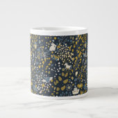 Tasse Géante motif vintage Abstrait (Devant)