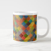 Tasse Géante motif Vintage. Géométrique. (Droite)