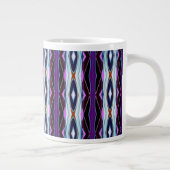 Tasse Géante Motif violet unique (Droite)