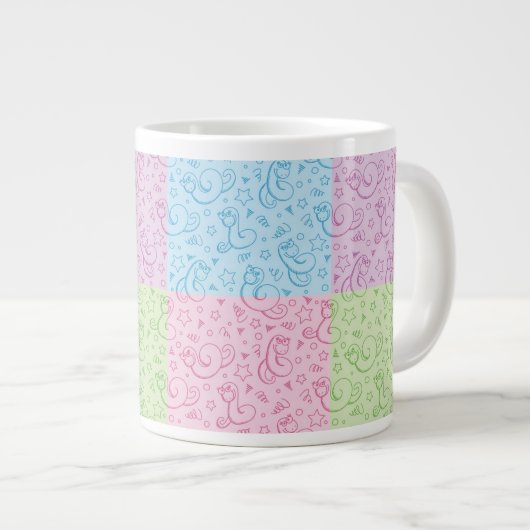 Tasse Géante motifs avec des serpents (Devant droit)