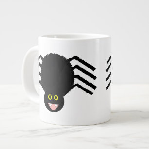 Tasse Géante Musique à araignée noire