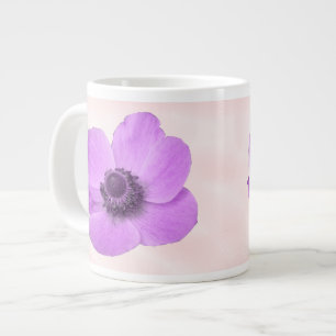 Tasse Géante Musique d'anémone rose