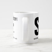 Tasse Géante Musique Jumbo SSO (Dos)