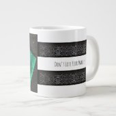 Tasse géante 'Ne perds pas tes billes' (Devant droit)