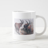 Tasse Géante Ne regardez pas vers le bas (Droite)