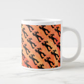 Tasse Géante New York Boogie Nights Saxophone Orange (Droite)