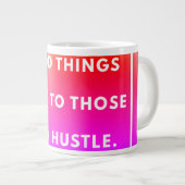 Tasse Géante NiCK DAViD - Rainbow Hustle Cup (Devant droit)