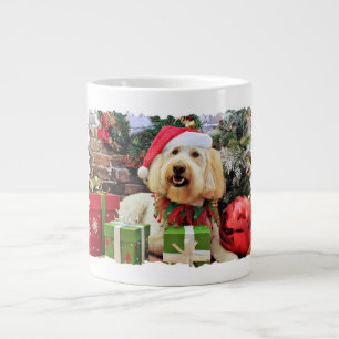 Tasse Géante Noël - Golden Doodle - Bella